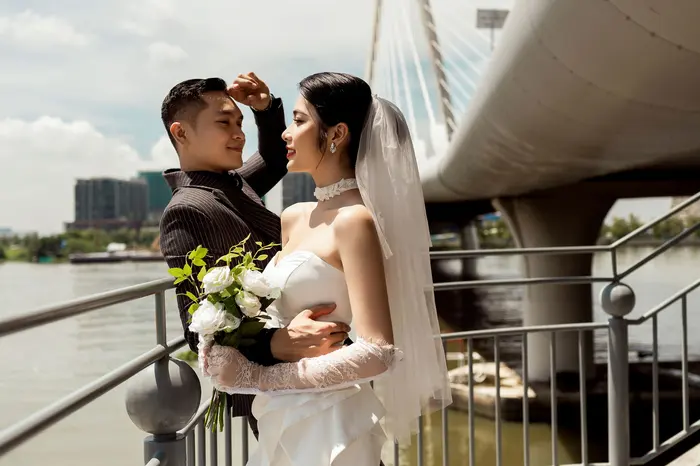 Ngoại cảnh Sài Gòn - ảnh cưới Marie Bridal