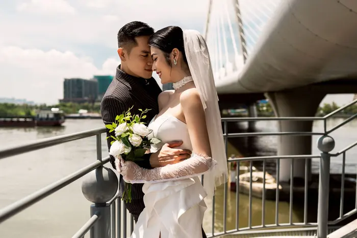 Ngoại cảnh Sài Gòn - ảnh cưới Marie Bridal