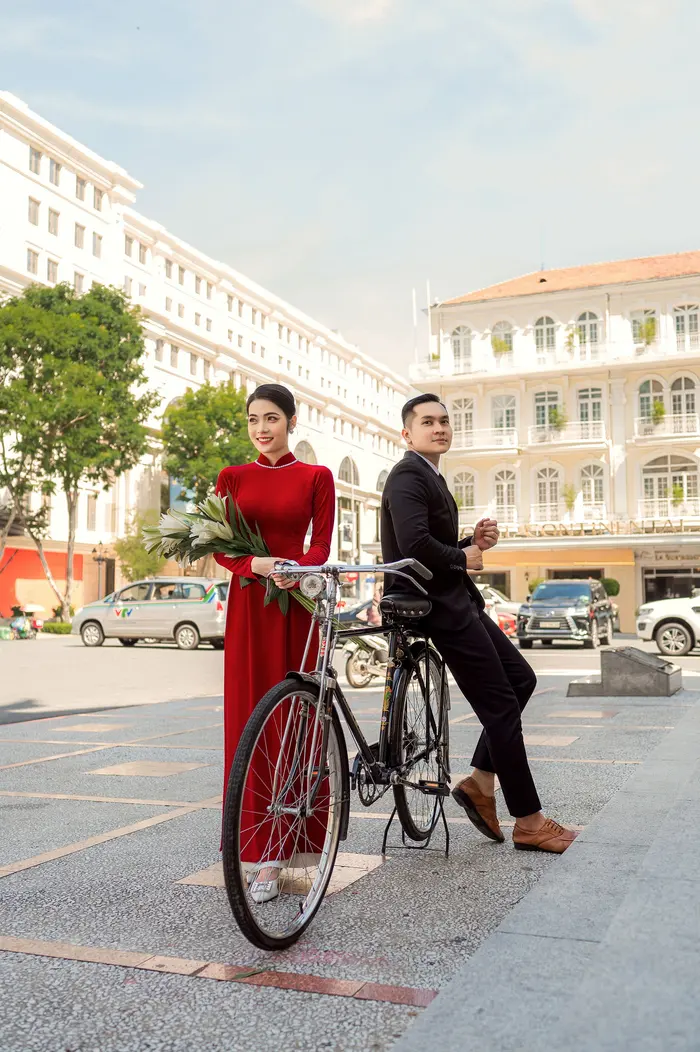 Ngoại cảnh Sài Gòn - ảnh cưới Marie Bridal