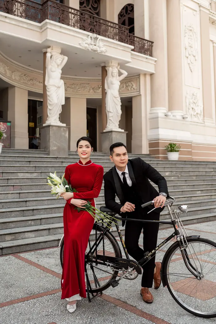 Ngoại cảnh Sài Gòn - ảnh cưới Marie Bridal