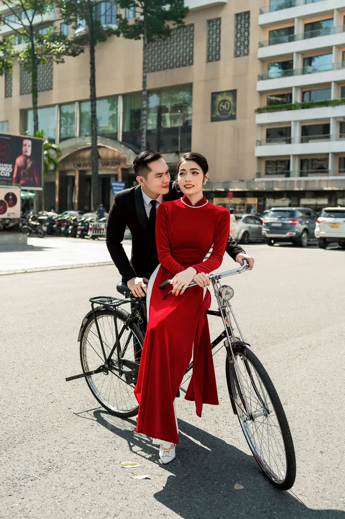 Ngoại cảnh Sài Gòn - ảnh cưới Marie Bridal