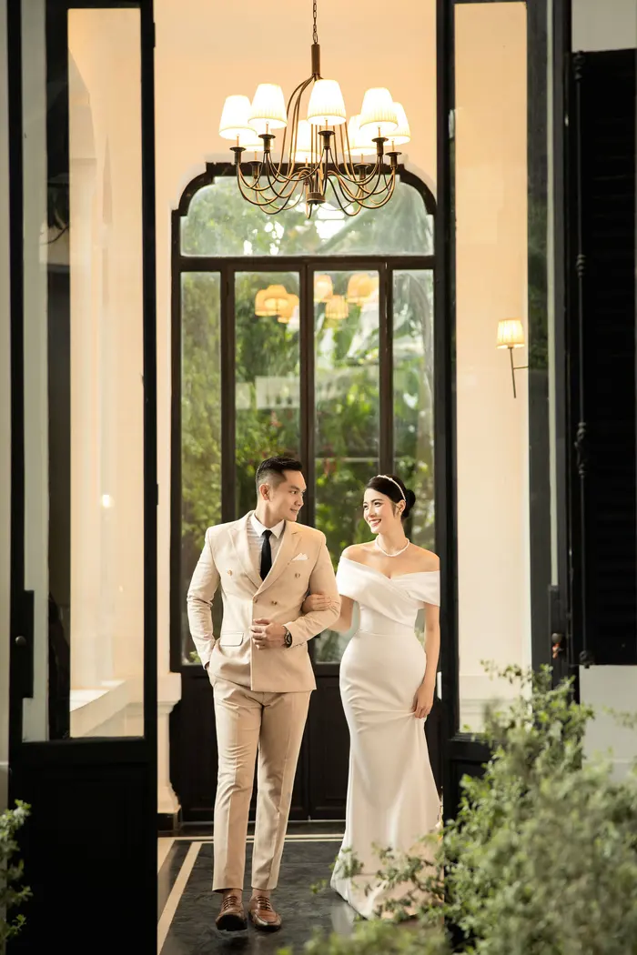 Ngoại cảnh Sài Gòn - ảnh cưới Marie Bridal