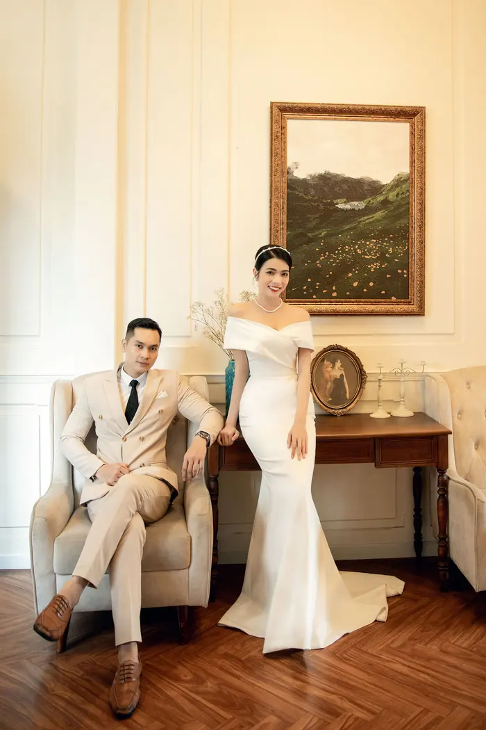 Ngoại cảnh Sài Gòn - ảnh cưới Marie Bridal