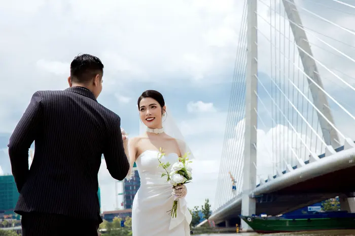 Ngoại cảnh Sài Gòn - ảnh cưới Marie Bridal