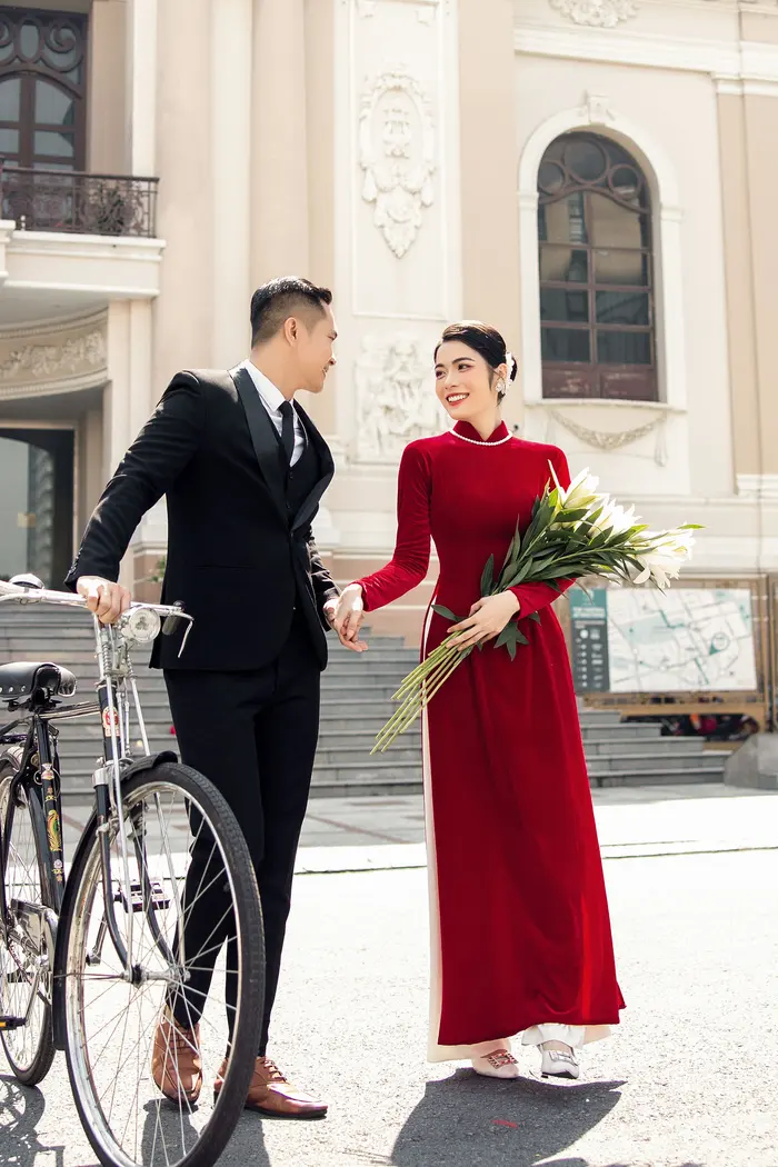 Ngoại cảnh Sài Gòn - ảnh cưới Marie Bridal