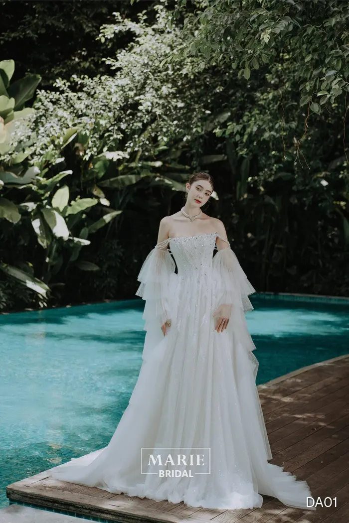 Váy nhẹ nhàng – DA01 - Marie Bridal