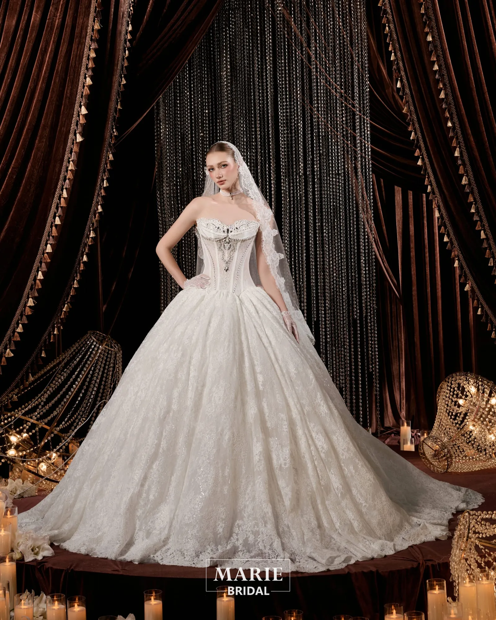 Váy cưới Marie Bridal