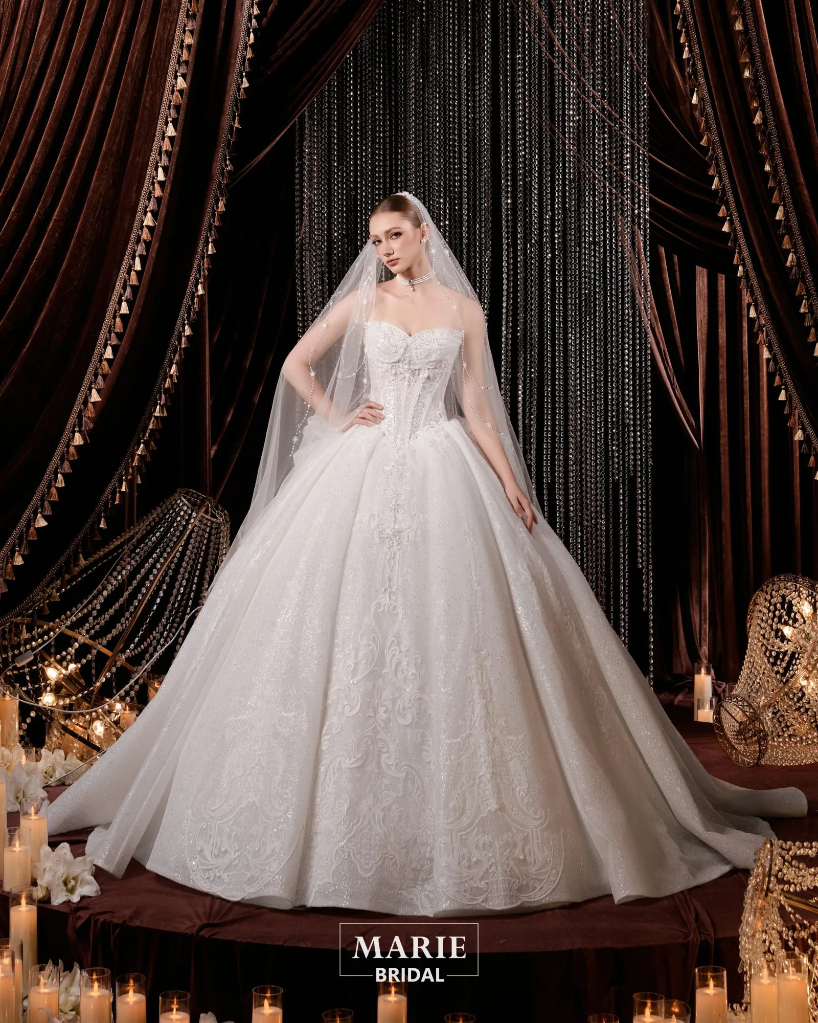 Váy cưới Marie Bridal