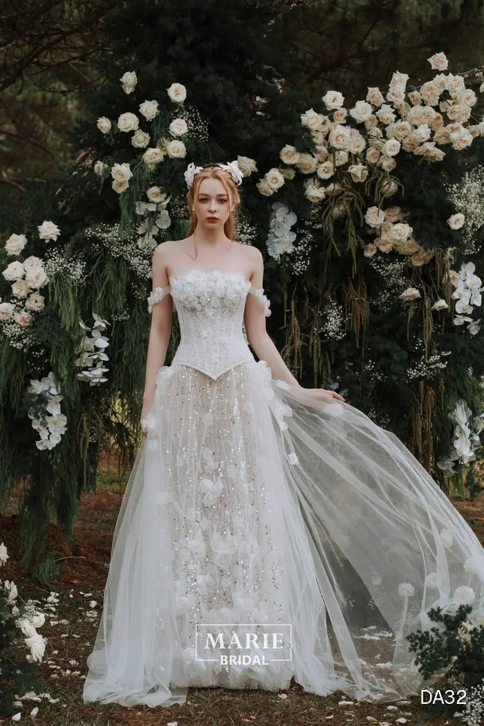 Váy nhẹ nhàng – DA32 - Marie Bridal