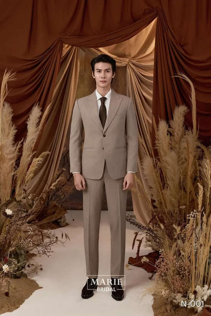 Veston – Nâu nhạt - Marie Bridal