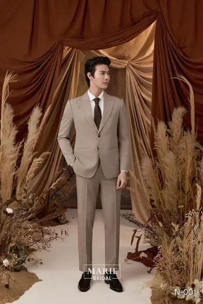 Veston – Nâu nhạt - Marie Bridal