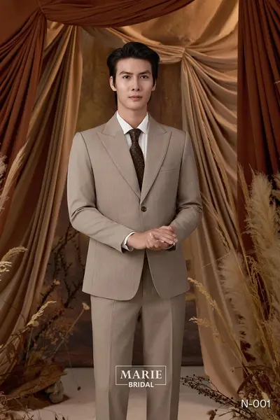 Veston – Nâu nhạt - Marie Bridal
