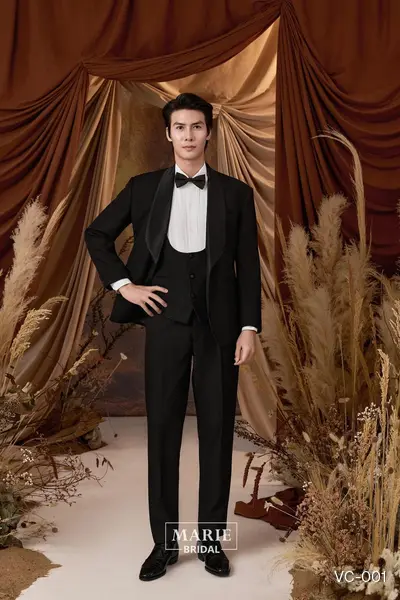 Veston – Đen - Marie Bridal