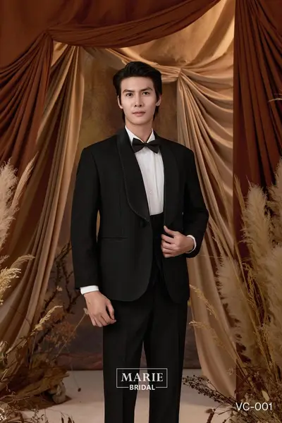 Veston – Đen - Marie Bridal