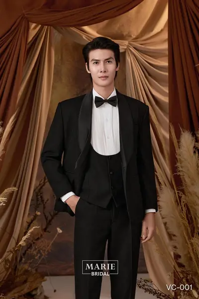 Veston – Đen - Marie Bridal