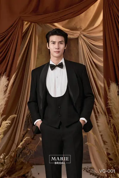 Veston – Đen - Marie Bridal