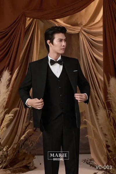 Veston – Đen - Marie Bridal