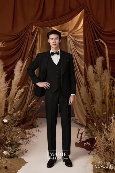 Veston – Đen - Marie Bridal
