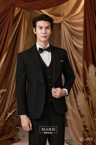 Veston – Đen - Marie Bridal