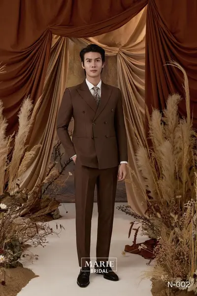 Veston – Nâu đậm - Marie Bridal