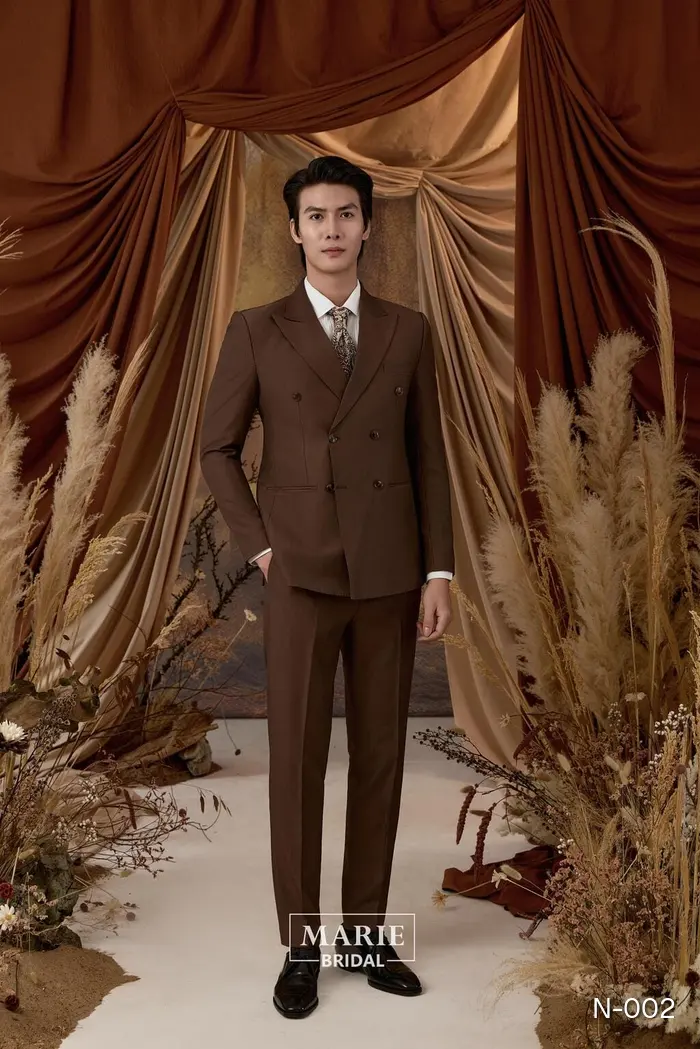 Veston – Nâu đậm - Marie Bridal