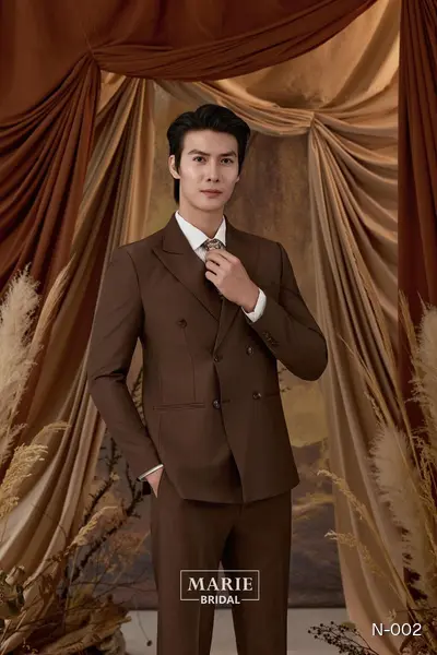 Veston – Nâu đậm - Marie Bridal