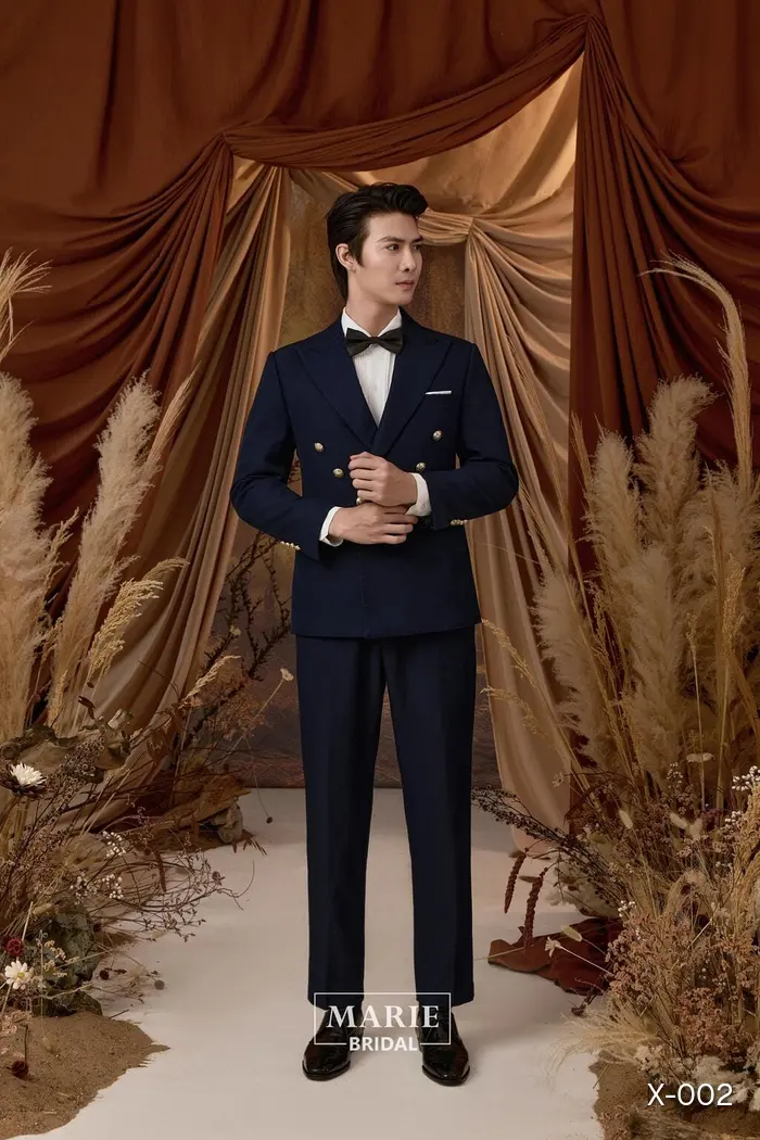 Veston- Xanh dương - Marie Bridal