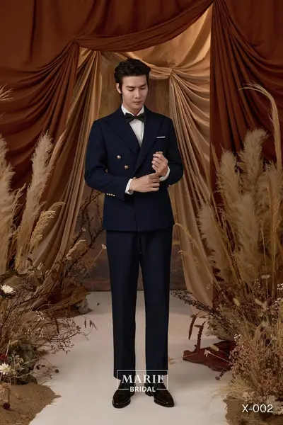 Veston- Xanh dương - Marie Bridal