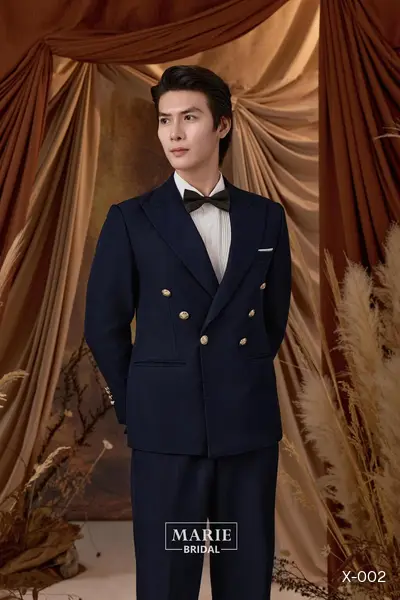 Veston- Xanh dương - Marie Bridal