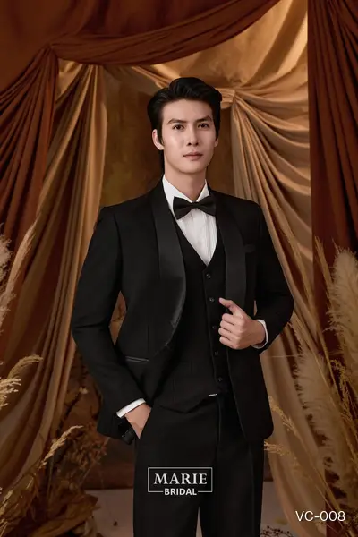 Veston – Đen - Marie Bridal