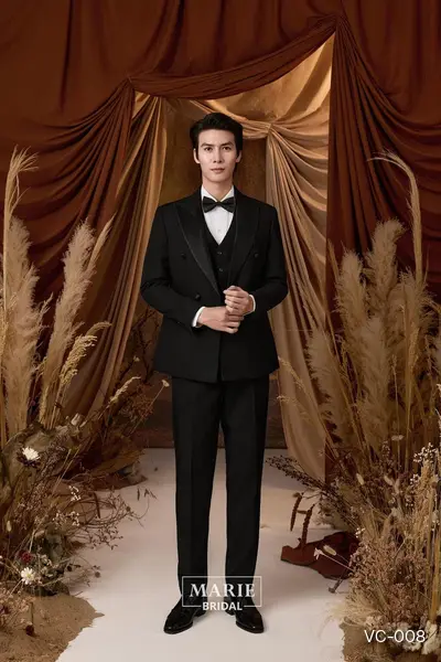 Veston – Đen - Marie Bridal
